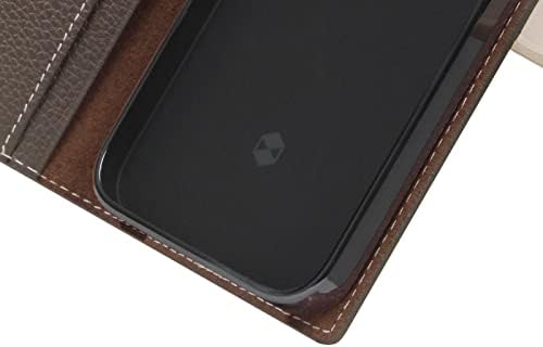 SLG Bőr Pénztárca Esetben Kompatibilis az iPhone 12 Pro Max, D8 Kiadás Teljes Gabona Bőr Napló Fedél Kártyahely tartó Ajándék