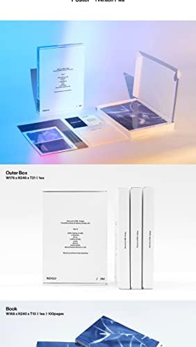 BTS RM Indigó 1. Solo Album Tartalmát+Könyv+Képeslap+fénykép kártya+Szövet kártya+Instatnt fotó/Szöveg-könyv+Vezető+Követés