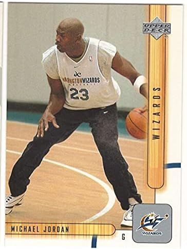 2001-02 Felső szint 178 Michael Jordan Washington Wizards NBA Kosaras Kártya NM-MT