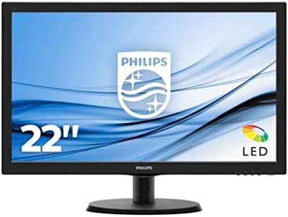 Philips Monitor 21.5 Led, 1920x1080 16:9 5ms 223v5lhsb2 10m:1 vga