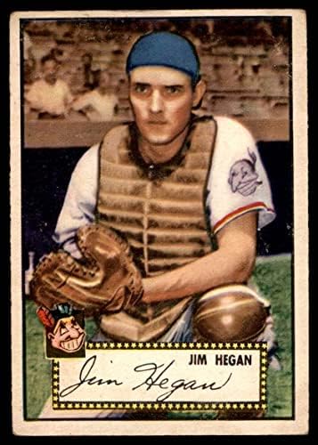 1952 Topps 17 Jim Hegan Cleveland indians (Baseball Kártya) JÓ Indiánok