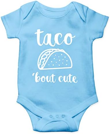 Ó Divat Taco Lenne, Aranyos, Vicces, Lil Imádnivaló Taco Mexikói Étel Szerető - Csinos Egy Darab Csecsemő, Baba Body