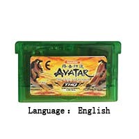 ROMGame 32 Bites Kézi Konzol videojáték Patron Kártya Avatar the Last Airbender - Az Égő Föld angol Nyelv Eu Verzió Világos