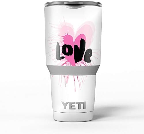 Design Skinz Felkented a Szerelem Rózsaszín - Bőr Matrica Vinil-Wrap Készlet Kompatibilis A Yeti Rambler Hűvösebb Pohár Csésze