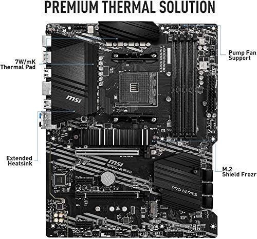 Belvízi QN322 2TB Gen3 PCIE 3.0 NVMe M. 2 2280 SSD + AMD Ryzen 5 5600X Asztali Processzor Nyitva Csomag MSI B550-EGY PRO