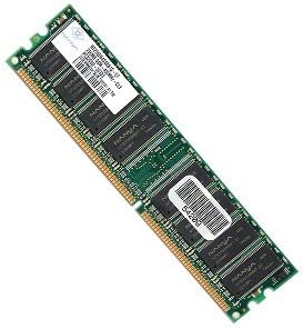 Nanya 256MB DDR RAM PC3200 184-Tűs DIMM Fő/3.