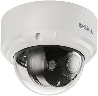 A D-Link az Éberség 4 PoE Kültéri Dome Biztonsági Kamera, H. 265, IP66, IK10, mozgásérzékelés & Night Vision, Üzleti Otthoni