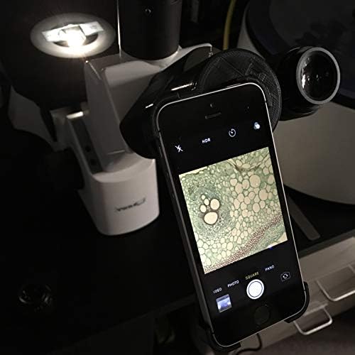 LaBOT Mikroszkóp iPhone Kamera Adapter (Az egyetlen, Lencse Nélkül) (iPhone X/XS, Zöld)