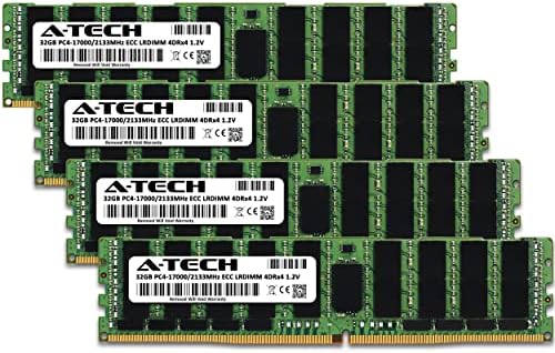 Egy-Tech 128GB Készlet (4x32GB) Memória RAM a Supermicro CSE-745BAC-R1K28B2 - DDR4 2133MHz PC4-17000 ECC Terhelés Csökken