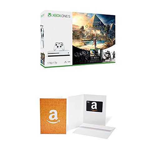 Xbox S Egy 1 tb-os Konzol - Assassin ' s Creed Eredete Csomag + $50 Ajándék Kártya