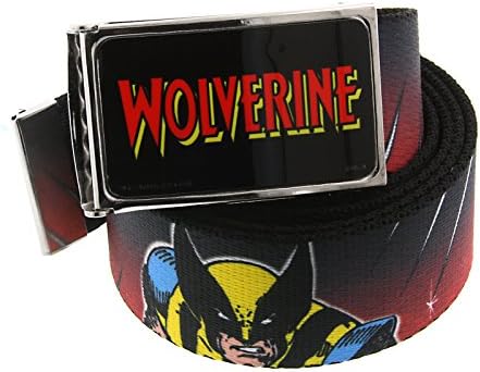 Wolverine Piros Grafikus Web Öv Hivatalosan Engedélyezett MARVEL + Comic Con Exkluzív