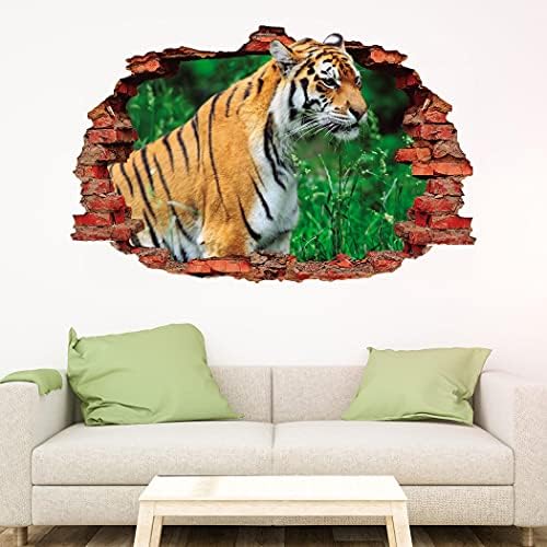 Baba Tigris Fali Matrica - Állat-Tigris Wall Art - Tigris 3D Nyomtatás Haza - Vad Tigris Király Nővérke Fali Dekor - Aranyos