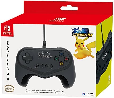 HORI Nintendo Kapcsoló Pokken Bajnokság Pro DX Pad Vezetékes Vezérlő Hivatalosan Engedélyezett a Nintendo pedig Pokemon