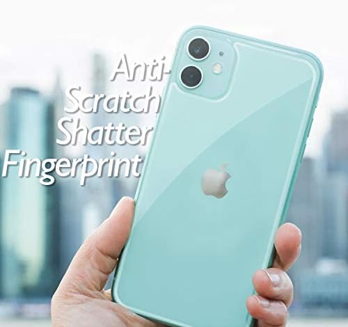 Shacoryze Vissza képernyővédő fólia iPhone 11 [?-????], Hátsó Edzett Üveg [Haptikus Touch] Vérmérséklete Üveg Film Természete