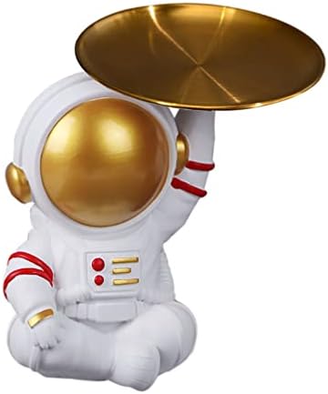 Cabilock Komód Tálca Őrzött Tálca Űrhajós Figurák Snack Tálca Őrült nagy Tál Ékszerek Tálca Bizsu Gyűrű konyharuha Tálcák