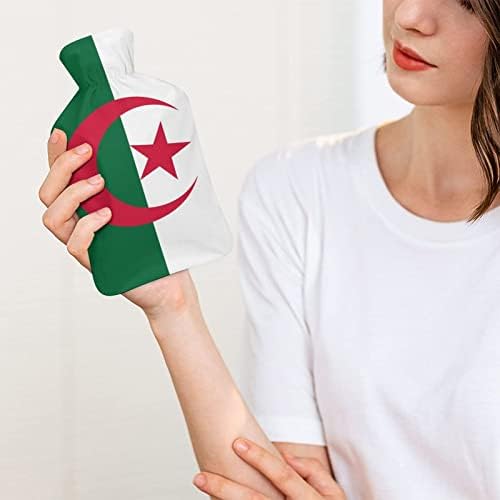 Zászló Algéria Vicces Meleg Víz Táska Plüss Víz Injekció Gumi Forró vizes Palackot a Kéz-Láb Melegebb