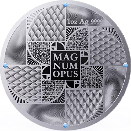 2023 DE Modern Megemlékező PowerCoin Magnum Opus Arany Arány 1 Óz Ezüst Érme 2$ Niue 2023 Bizonyíték
