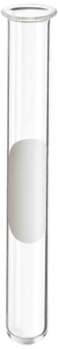 Corning Pyrex 9800-10 Boroszilikát Üveg Kerek Hengeres 3mL Kémcsőben, 10mm OD x 75mm Hossz (Csomag 72)