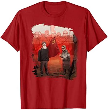 Basysin Barátságos Környék Kommunista T-Shirt - Vicces Kommunizmus