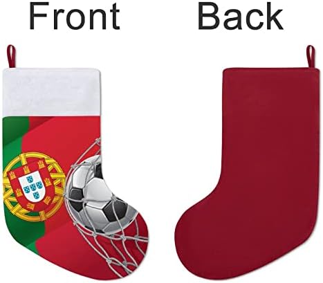 Portugália Flag Foci Goa Személyre Szabott Karácsonyi Harisnya Haza Karácsonyfa Kandalló Dekoráció
