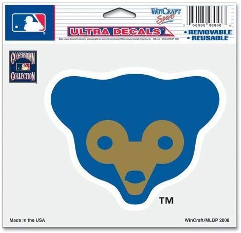 MLB Chicago Cubs 56531081 többfunkciós Színes Matrica, 5 x 6