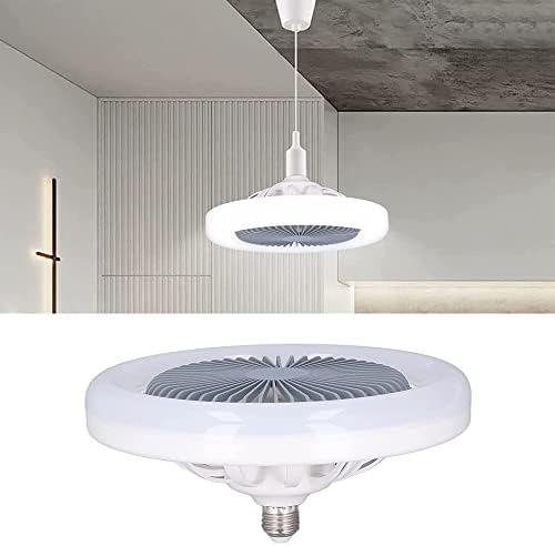 DLSixYi 11.02 Kis Mennyezeti Ventilátor LED 30W Okos Ventilátor Fények Három Fogaskerék Alkalmazkodási Mennyezeti ventilátor