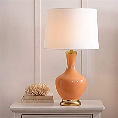 WSSBK Modern Otthon Art Deco asztali Lámpa, Vászon Lámpaernyő Kerámia Lámpa Test, Alkalmas Nappali, Hálószoba, Előtér, Tanulmány