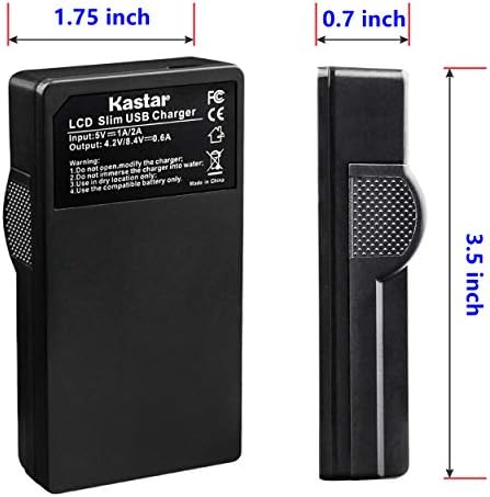 Kastar Akkumulátor (X2) & Slim LCD Töltő Tosh PX1657 PX1657E-1BRS PA3790U-1CAM PA3791U, Tosh Camileo H30 H31 X100 HD, Insignia