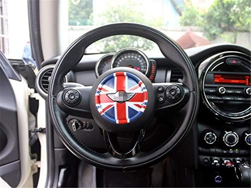 Union Jack ABS Gépjármű Dekoráció Kiegészítők Borító Sapka Esetben Shell Kompatibilis Mini Cooper F54 Clubman 2014-2019 (Kormánykerék