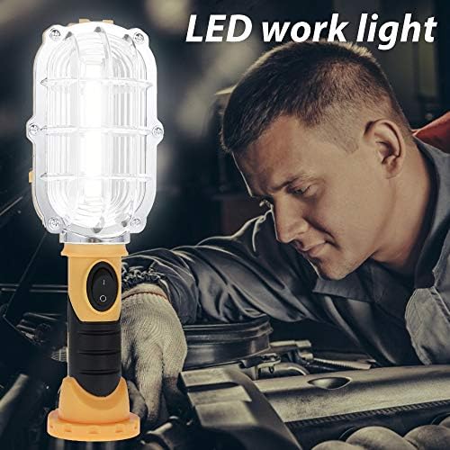 Hordozható LED munkalámpa COB Garázs Fény Baj Fény Vezeték nélküli Munka LampProtoiya Garázs Ellenőrző Lámpa Autó Kerti Kemping