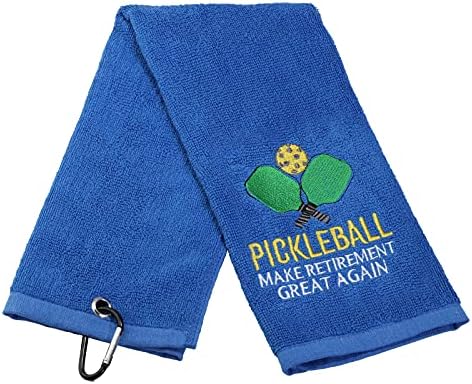 LEVLO Pickleball Sport Szerelmeseinek Ajándék Pickleball, Hogy a Nyugdíj Újra Nagy Törülköző Pickleball Szerelmeseinek Ajándékok