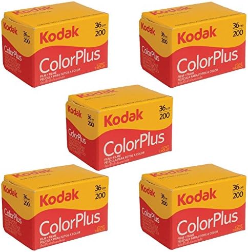 5 Tekercs Kodak colorplus 200 ASA 36 Expozíció