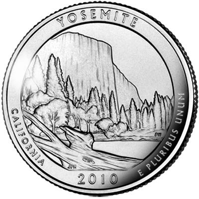 2010 P Kaliforniai Yosemite Bank Roll Nemzeti Park Negyed Philadelphiai Menta