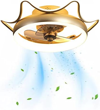 YHQSYKS Frekvencia Átalakítás Mennyezeti Ventilátor, Lámpák 6-Sebesség, Időzítés a Távvezérlő Alacsony Profilú süllyeszthető