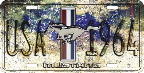 Hangtime Mustang 1964 Óta USA Rendszám