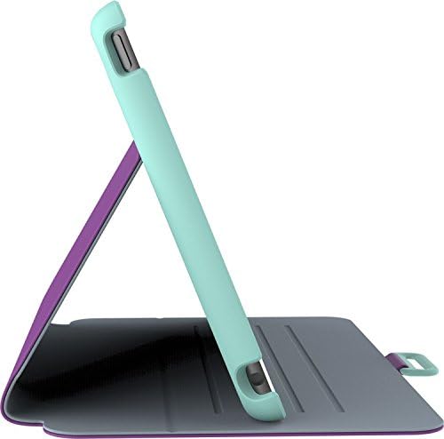 Speck Termékek StyleFolio Esetben Stand for iPad Mini 4, Acai Lila/Aloe Zöld (71805-C256)
