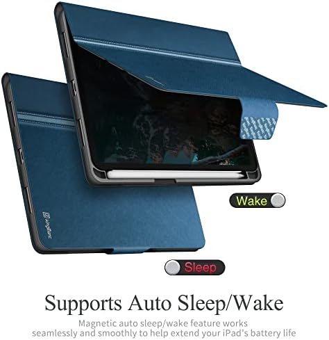 KingBlanc iPad Mini 6. Generációs 2021 (8.3 Hüvelyk) Esetében tolltartó, Auto Sleep/Wake & Állvány Funkció, Apple Pencil2
