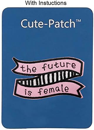 Aranyos-Javítás 3 A Jövő Női Hímzett Vas A Patch Rózsaszín Applied Feminizmus Feminista Mozgalom