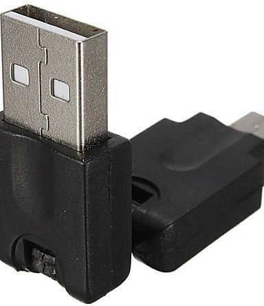 FUOIU 360 Forgatás Kiterjesztését USB 2.0 EGY Férfi, hogy Mini 5 PIN USB 2.0 Férfi Adapter Átalakító