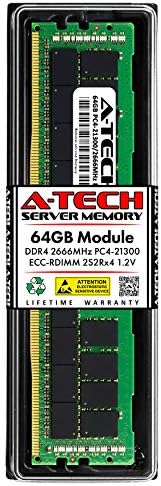 Egy-Tech 64 GB Memória RAM a Supermicro X10DRT-PIBQ - DDR4 2666MHz PC4-21300 ECC Regisztrált RDIMM 2S2Rx4 (4Rx4) 1.2 V -