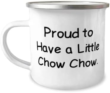 Különleges Chow Chow Dog 12oz Táborozó Bögre, Büszke arra, hogy egy Kis Ajándékot A kedvtelésből tartott állatok Szerelmeseinek,