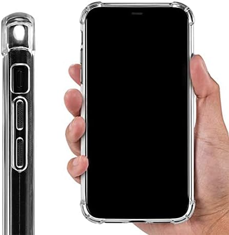 Skinit Tiszta Telefon Esetében Kompatibilis az iPhone 13 Pro Max - Hivatalosan Engedélyezett NFL Denver Broncos Design