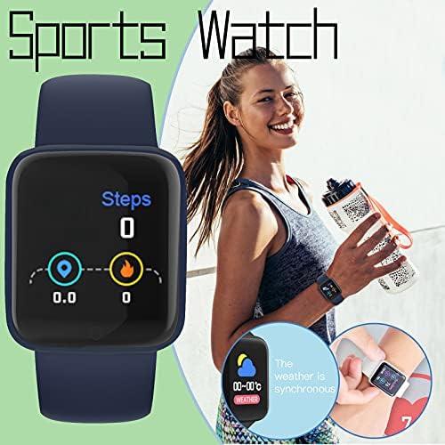 LAVANY Okos Nézni, Közvetlen USB Töltés 1.44 inches Érintőképernyő Fitness Karóra, Egészség, Fitness Smartwatch Kompatibilis
