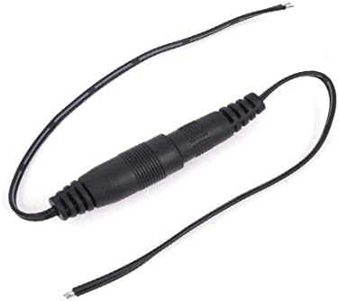 ÚJ LON0167 LED Szalag Férfi Nő 2 Pin-Fekete Vízálló Kábel Vezetékes Vezető 31cm(LED-Csík Női 2-P-a Schwarz Wasserdichtes