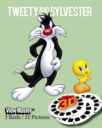 Tweety, valamint Sylvester - a Klasszikus Nézet-Master - 3 tárcsák - 21 3D-s Képek